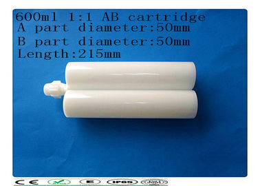 สององค์ประกอบ 600ml 1: 1 กาวบาร์เรลตลับหมึกกาว AB อุตสาหกรรม