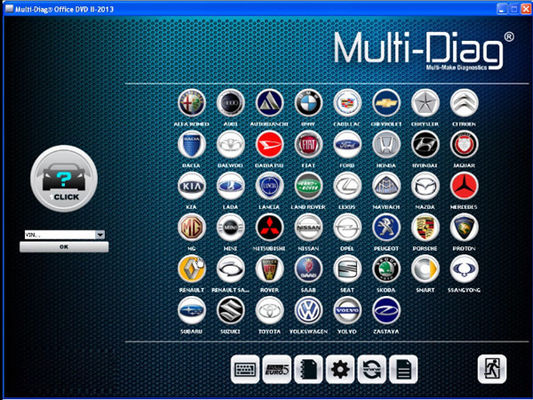 เครื่องสแกนวินิจฉัยรถยนต์ Multi-Diag Access J2534
