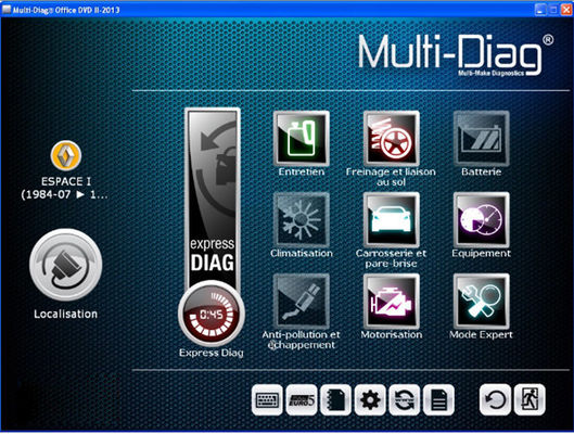 เครื่องสแกนวินิจฉัยรถยนต์ Multi-Diag Access J2534