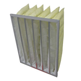 F5 - F8 ถุงกรองที่อยู่อาศัย, การระบายอากาศสังเคราะห์ 595x595x500MM กรองอากาศ - 6P