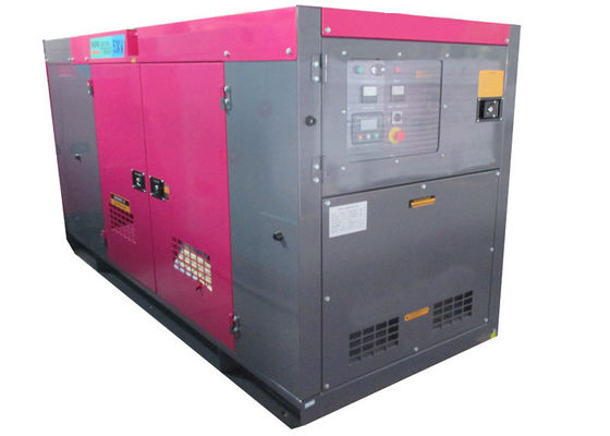คัมมิน 50KVA ตรงกันดีเซลชุดเครื่องกำเนิดไฟฟ้าเงียบหลักฐานสภาพอากาศ