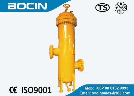 เครื่องแยกแบบหลายขั้นตอนแนวนอนสำหรับการกำจัดฝุ่นและของเหลวขนาดเล็กออกจากก๊าซ