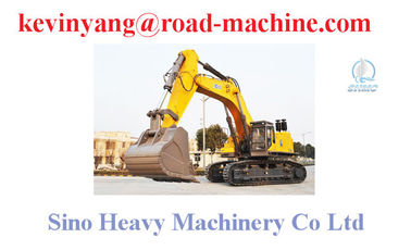 XCMG รถขุดตีนตะขาบตีนตะขาบไฮดรอลิกขนาดใหญ่ความจุถัง 4.5m3 น้ำหนักการทำงาน 88000kgs