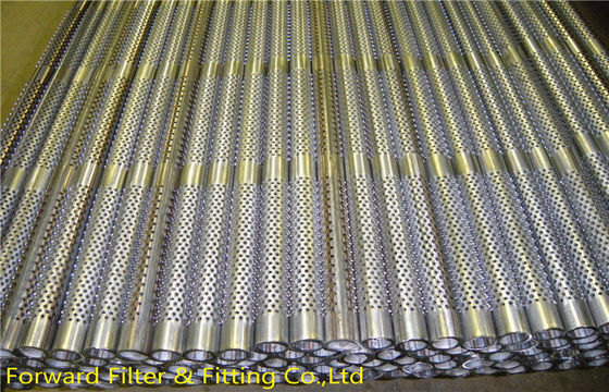 1/4 &#39;&#39; - 12 &#39;&#39; เกลียว Louvered ปรุโลหะท่อสำหรับตัวกรองกรอบ