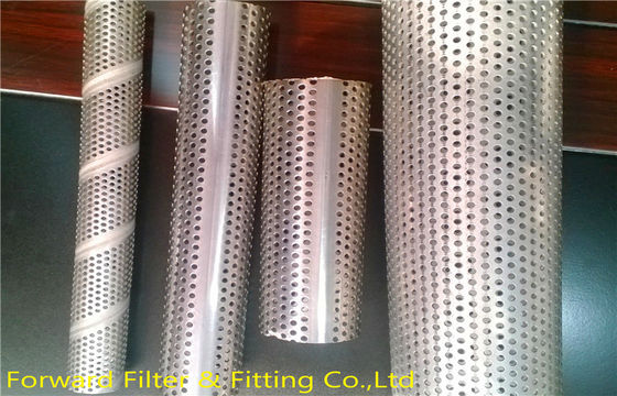 1/4 &#39;&#39; - 12 &#39;&#39; เกลียว Louvered ปรุโลหะท่อสำหรับตัวกรองกรอบ