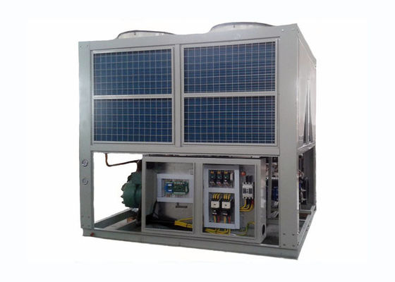 ไฮดรอลิขนาดเล็กโมดูล Air Cooled Chiller สกรูสำหรับเครื่องปั้นคูลลิ่ง