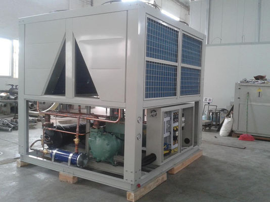 ไฮดรอลิขนาดเล็กโมดูล Air Cooled Chiller สกรูสำหรับเครื่องปั้นคูลลิ่ง