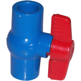 วาล์วพีวีซี PVC PVC แบบทึบขนาด 1/2 &quot;~ 4&quot; สำหรับน้ำประปา