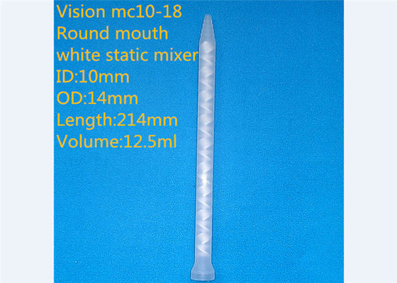 Vmc10-18 สแควร์ PP / Pom คงผสมหัวฉีดสำหรับการผสมกาว